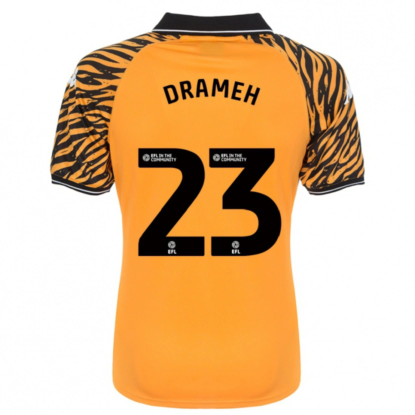 Danxen Kinder Cody Drameh #23 Orange Schwarz Heimtrikot Trikot 2025/26 T-Shirt Schweiz