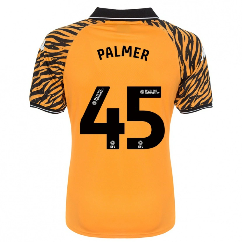 Danxen Kinder Kasey Palmer #45 Orange Schwarz Heimtrikot Trikot 2025/26 T-Shirt Schweiz