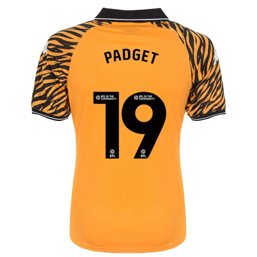 Danxen Kinder Bethany Padget #19 Orange Schwarz Heimtrikot Trikot 2025/26 T-Shirt Schweiz