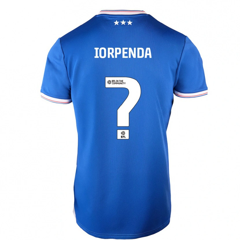 Danxen Kinder George Iorpenda #0 Blau Weiß Heimtrikot Trikot 2025/26 T-Shirt Schweiz