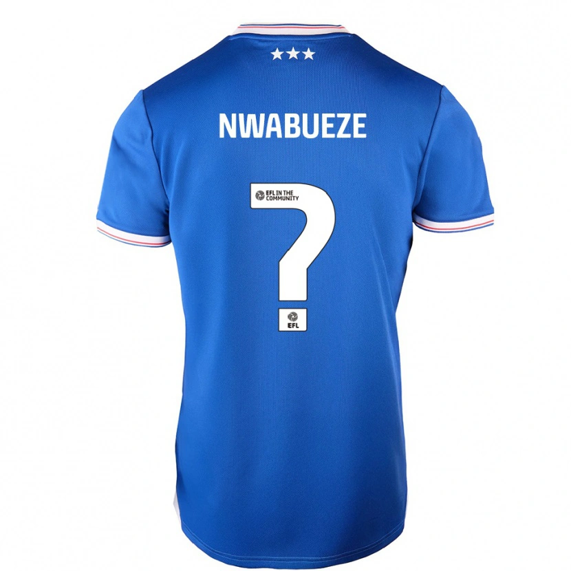 Danxen Kinder Jesse Nwabueze #0 Blau Weiß Heimtrikot Trikot 2025/26 T-Shirt Schweiz