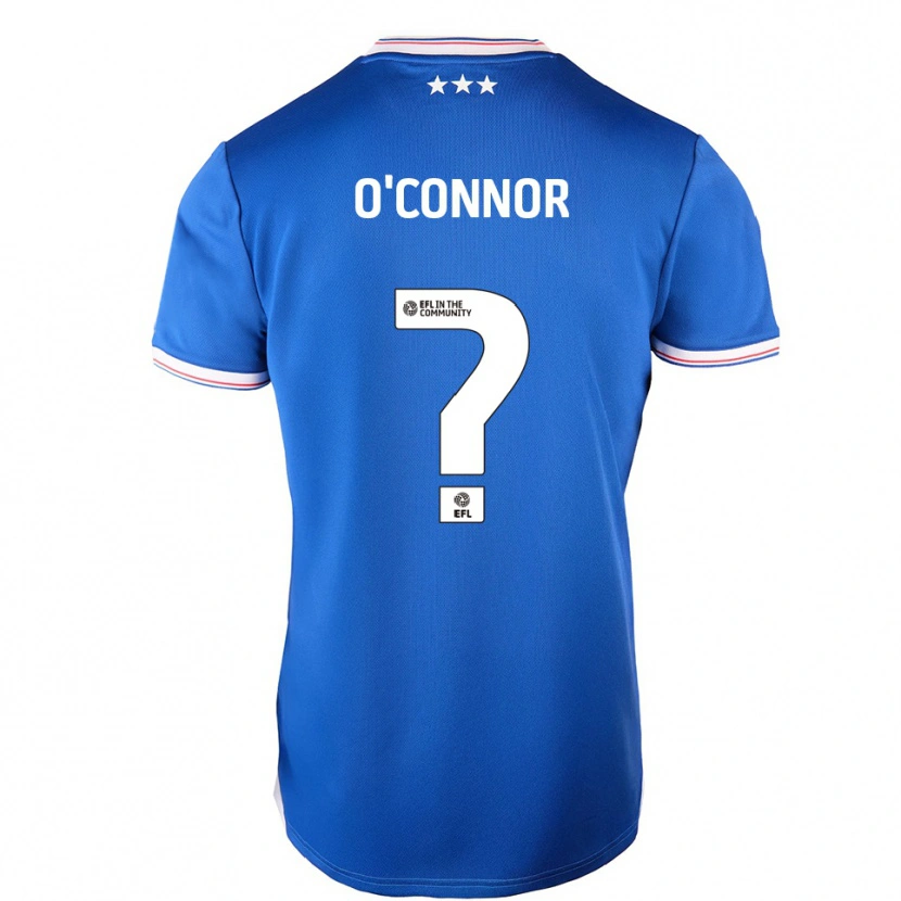 Danxen Kinder Daniel O'connor #0 Blau Weiß Heimtrikot Trikot 2025/26 T-Shirt Schweiz