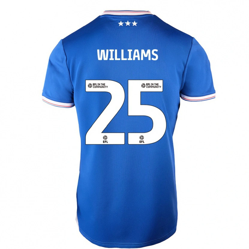 Danxen Kinder Erin Williams #25 Blau Weiß Heimtrikot Trikot 2025/26 T-Shirt Schweiz