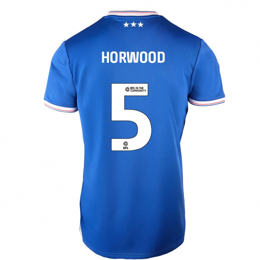 Danxen Kinder Bonnie Horwood #5 Blau Weiß Heimtrikot Trikot 2025/26 T-Shirt Schweiz