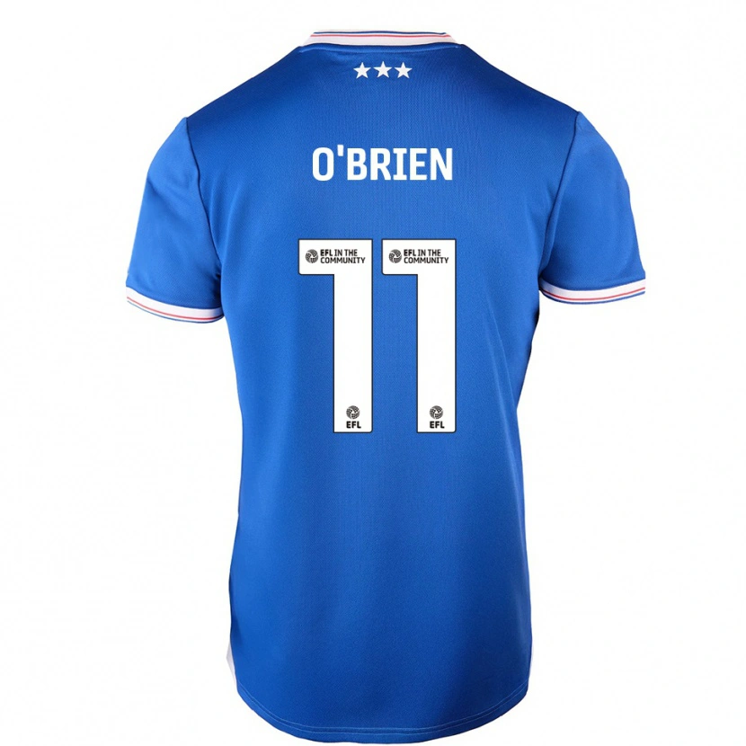 Danxen Kinder Lucy O'brien #11 Blau Weiß Heimtrikot Trikot 2025/26 T-Shirt Schweiz
