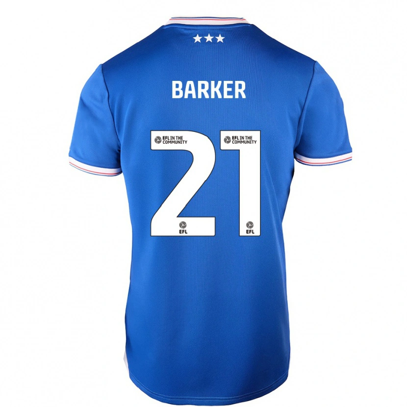 Danxen Kinder Maisy Barker #21 Blau Weiß Heimtrikot Trikot 2025/26 T-Shirt Schweiz