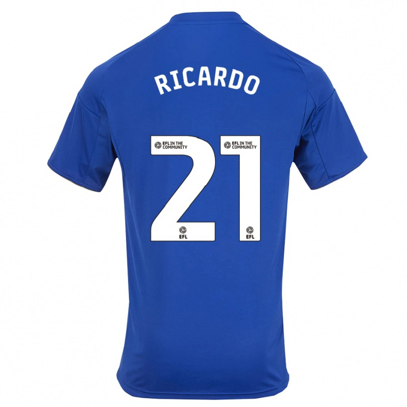Danxen Kinder Ricardo Pereira #21 Blau Gold Heimtrikot Trikot 2025/26 T-Shirt Schweiz