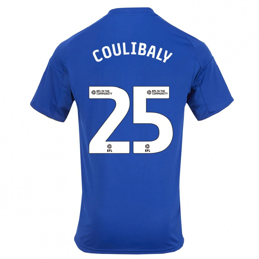 Danxen Kinder Woyo Coulibaly #25 Blau Gold Heimtrikot Trikot 2025/26 T-Shirt Schweiz