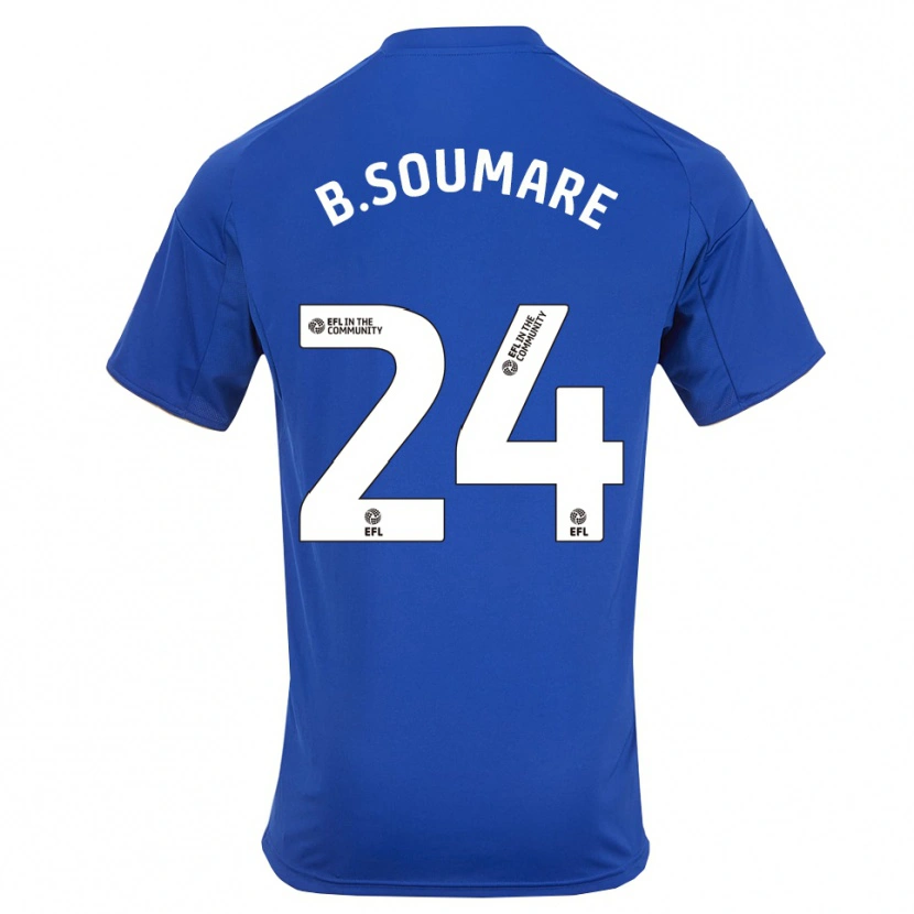 Danxen Kinder Boubakary Soumaré #24 Blau Gold Heimtrikot Trikot 2025/26 T-Shirt Schweiz