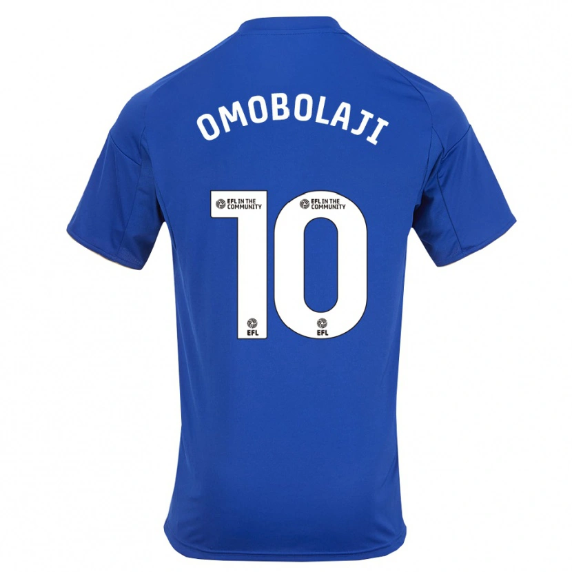 Danxen Kinder Laolu Omobolaji #10 Blau Gold Heimtrikot Trikot 2025/26 T-Shirt Schweiz