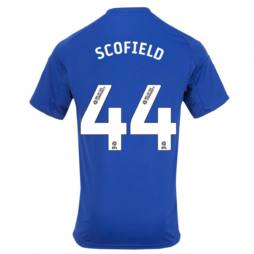 Danxen Kinder Connie Scofield #44 Blau Gold Heimtrikot Trikot 2025/26 T-Shirt Schweiz