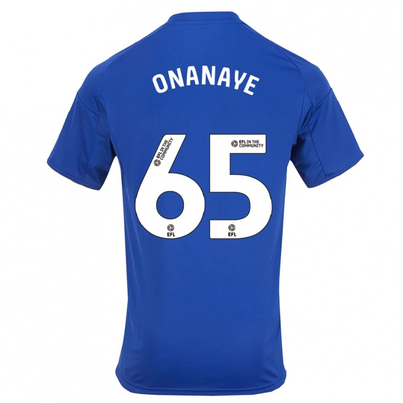 Danxen Kinder Toby Onanaye #65 Blau Gold Heimtrikot Trikot 2025/26 T-Shirt Schweiz