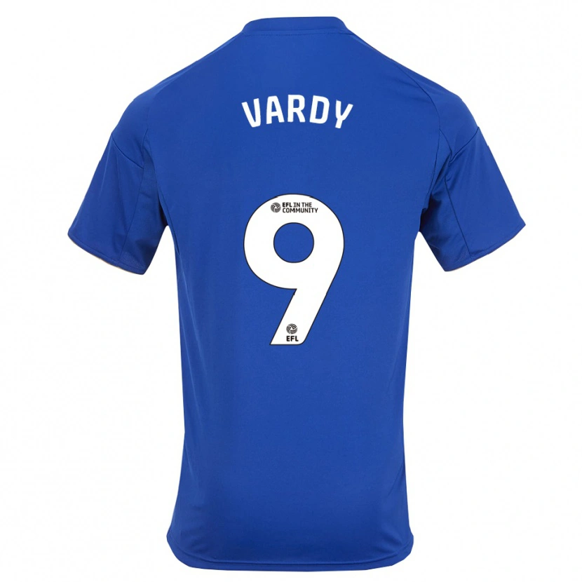 Danxen Kinder Jamie Vardy #9 Blau Gold Heimtrikot Trikot 2025/26 T-Shirt Schweiz