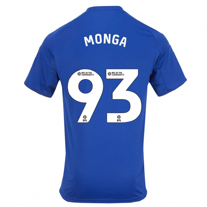 Danxen Kinder Jeremy Monga #93 Blau Gold Heimtrikot Trikot 2025/26 T-Shirt Schweiz