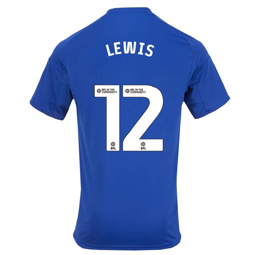 Danxen Kinder William Lewis #12 Blau Gold Heimtrikot Trikot 2025/26 T-Shirt Schweiz