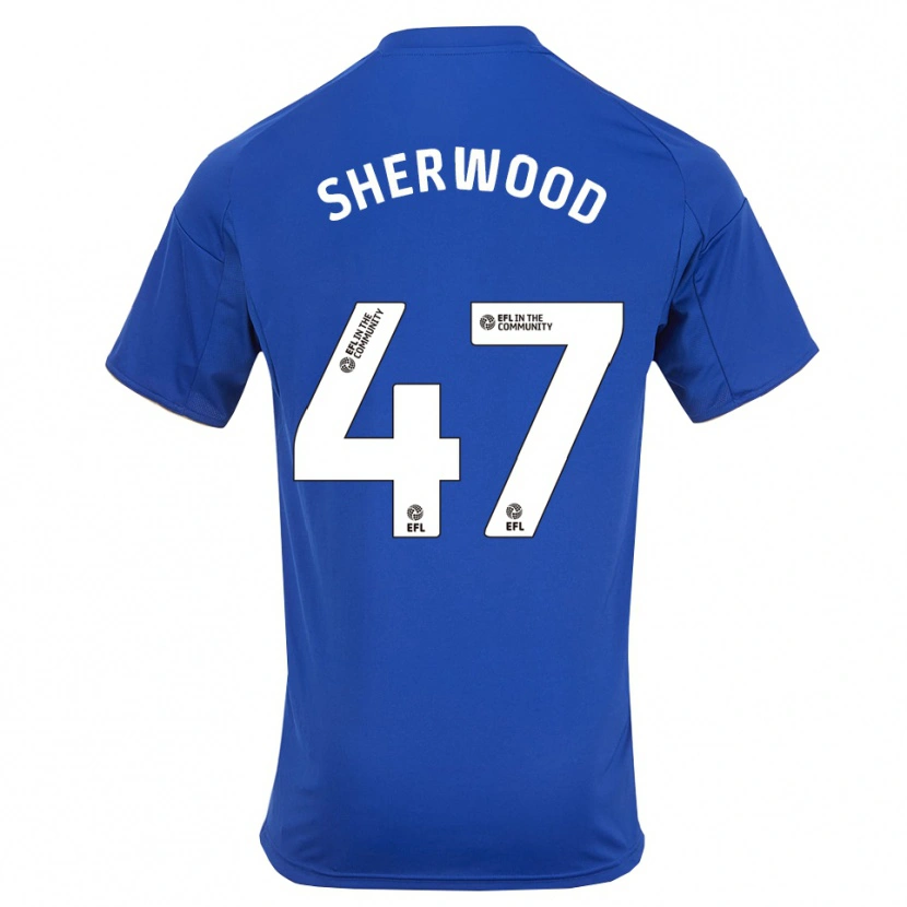Danxen Kinder Simone Sherwood #47 Blau Gold Heimtrikot Trikot 2025/26 T-Shirt Schweiz