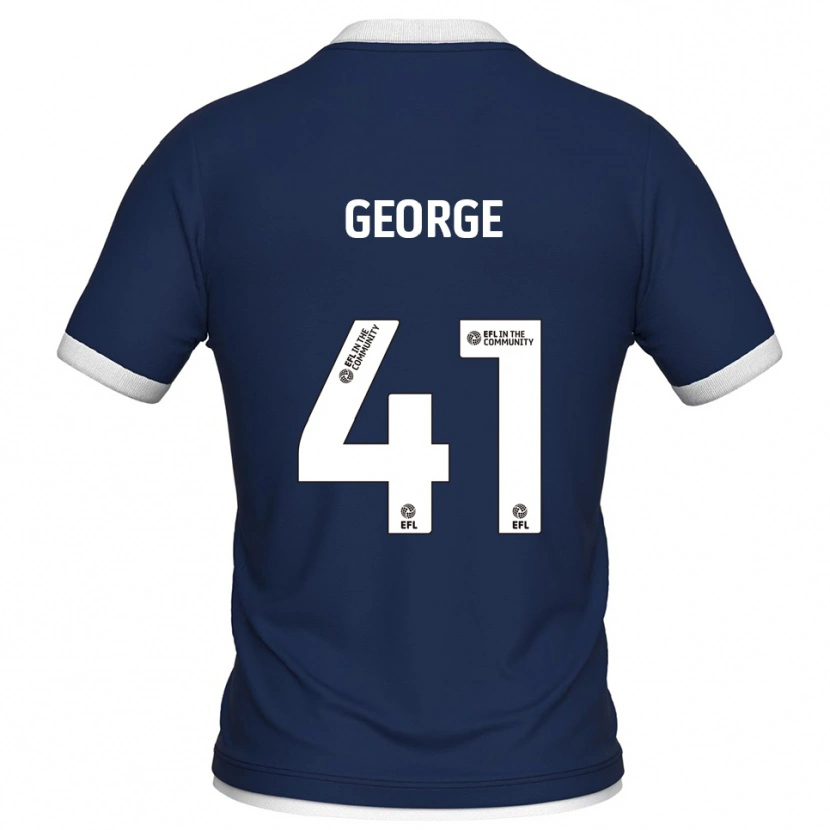 Danxen Kinder George Evans #41 Marine Weiß Heimtrikot Trikot 2025/26 T-Shirt Schweiz