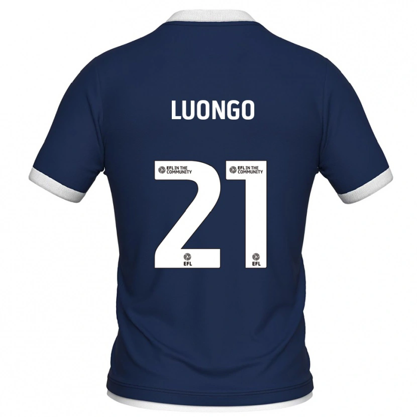 Danxen Kinder Massimo Luongo #21 Marine Weiß Heimtrikot Trikot 2025/26 T-Shirt Schweiz
