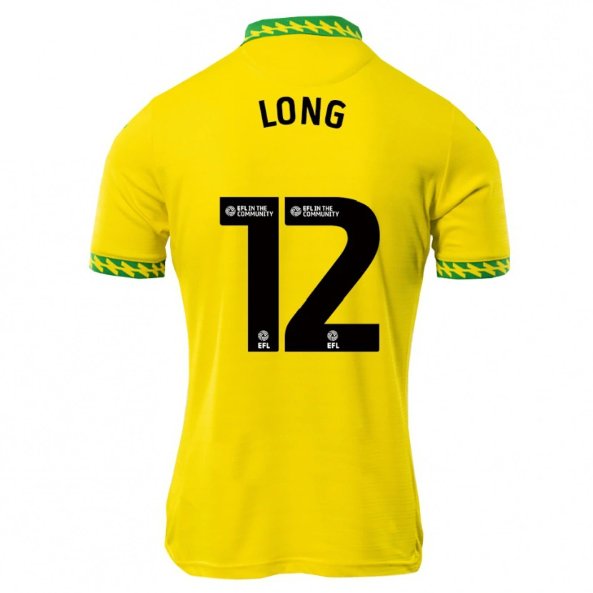 Danxen Kinder George Long #12 Weiß Grün Heimtrikot Trikot 2025/26 T-Shirt Schweiz