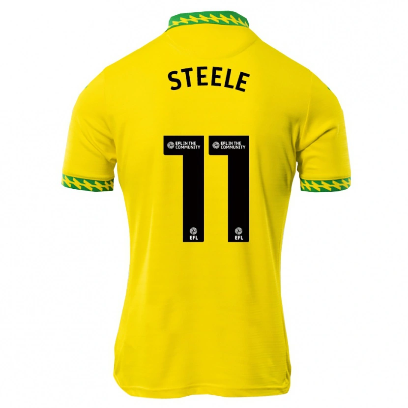 Danxen Kinder Kahlil Steele #11 Weiß Grün Heimtrikot Trikot 2025/26 T-Shirt Schweiz