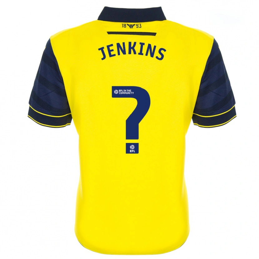 Danxen Kinder Shaunna Jenkins #0 Gelb Marine Heimtrikot Trikot 2025/26 T-Shirt Schweiz