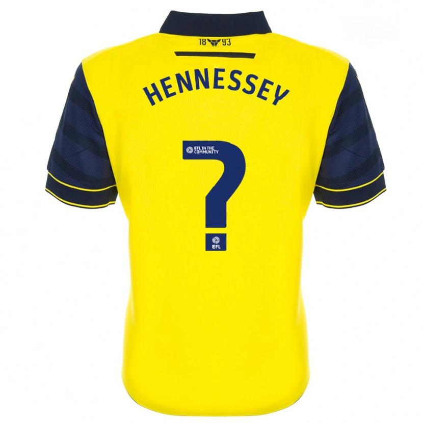 Danxen Kinder Laura Hennessey #0 Gelb Marine Heimtrikot Trikot 2025/26 T-Shirt Schweiz