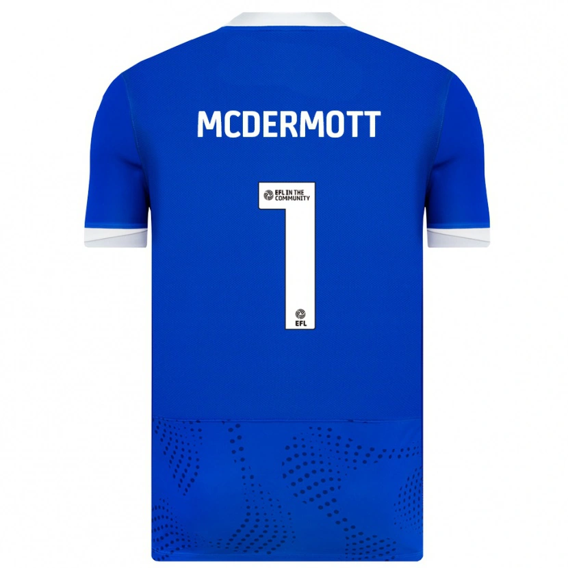 Danxen Kinder Conal Mcdermott #1 Blau Weiß Heimtrikot Trikot 2025/26 T-Shirt Schweiz