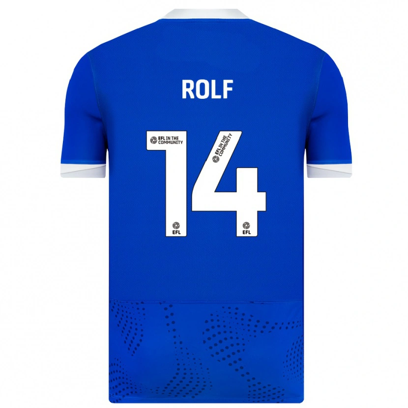 Danxen Kinder Annie Rolf #14 Blau Weiß Heimtrikot Trikot 2025/26 T-Shirt Schweiz