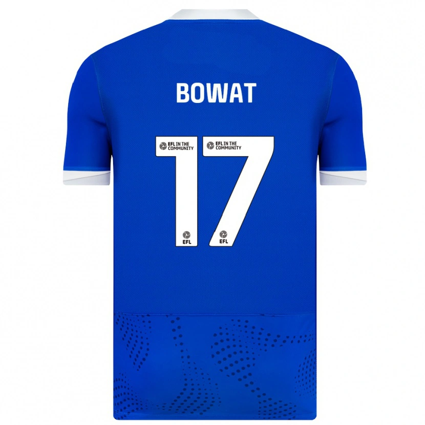 Danxen Kinder Ibane Bowat #17 Blau Weiß Heimtrikot Trikot 2025/26 T-Shirt Schweiz