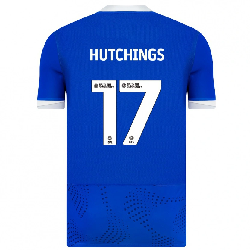 Danxen Kinder Annie Hutchings #17 Blau Weiß Heimtrikot Trikot 2025/26 T-Shirt Schweiz