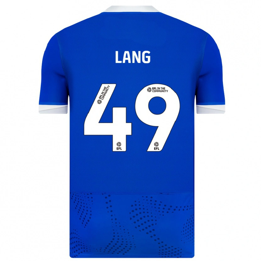 Danxen Kinder Callum Lang #49 Blau Weiß Heimtrikot Trikot 2025/26 T-Shirt Schweiz