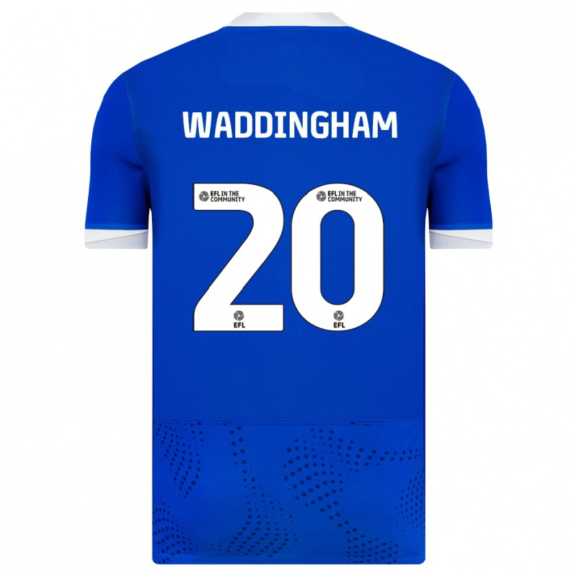 Danxen Kinder Thomas Waddingham #20 Blau Weiß Heimtrikot Trikot 2025/26 T-Shirt Schweiz