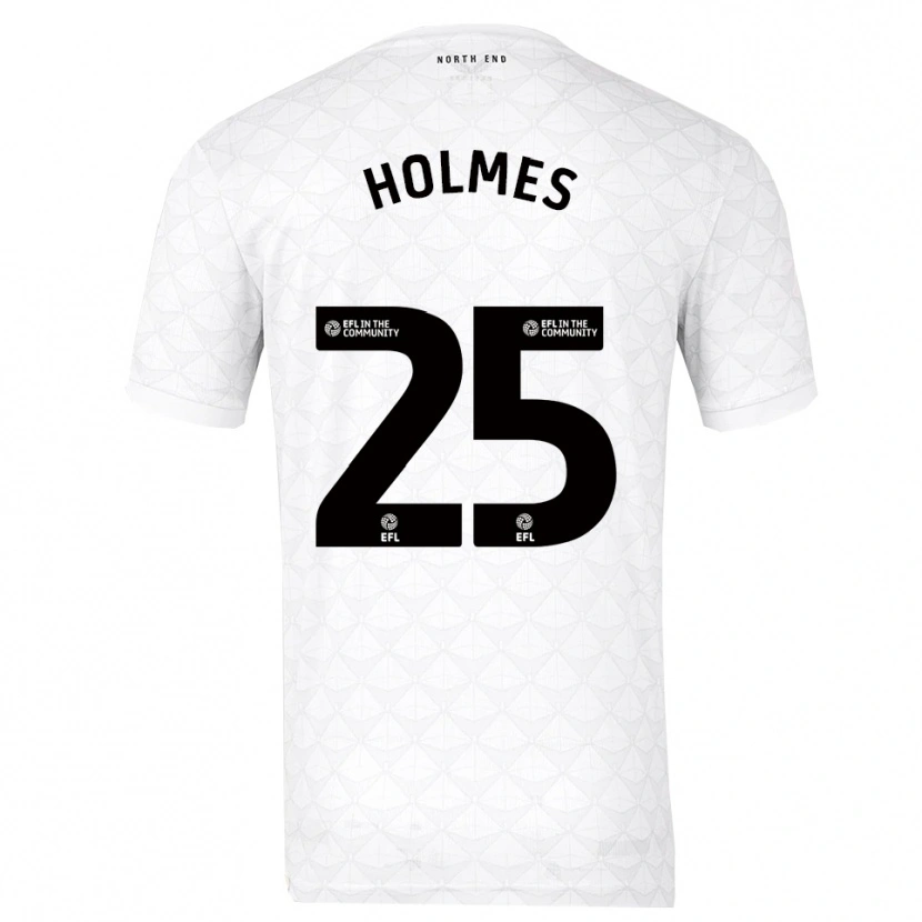 Danxen Kinder Duane Holmes #25 Weiß Rot Heimtrikot Trikot 2025/26 T-Shirt Schweiz