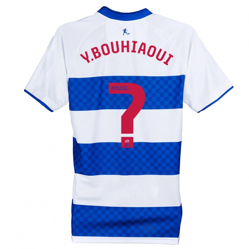 Danxen Kinder Youssef Bouhiaoui #0 Blau Weiß Heimtrikot Trikot 2025/26 T-Shirt Schweiz