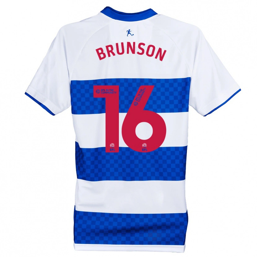 Danxen Kinder Kalen Brunson #16 Blau Weiß Heimtrikot Trikot 2025/26 T-Shirt Schweiz