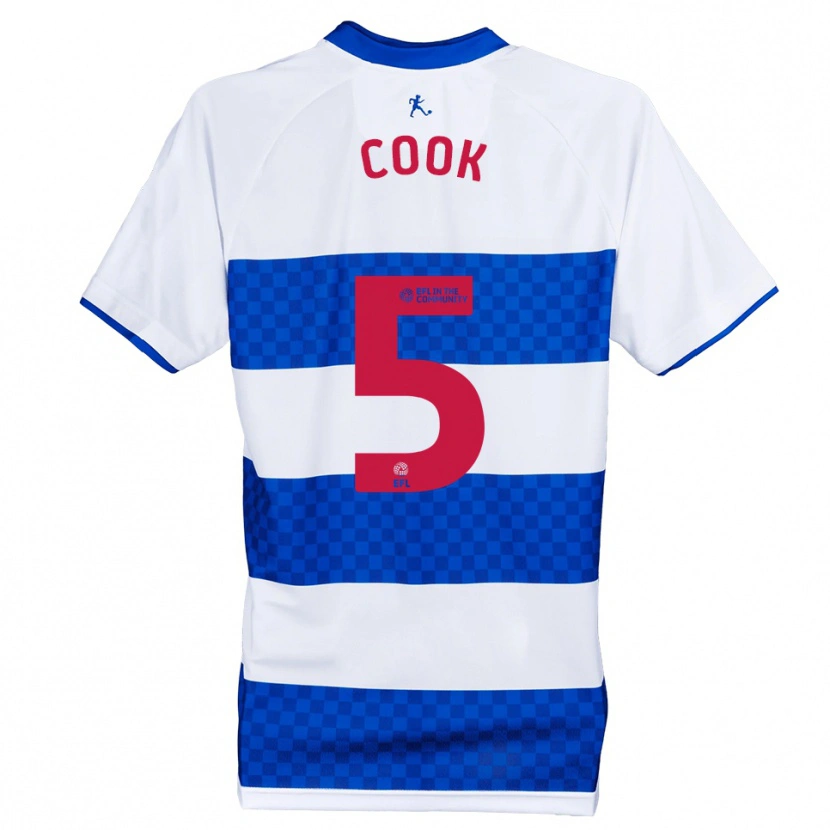 Danxen Kinder Steve Cook #5 Blau Weiß Heimtrikot Trikot 2025/26 T-Shirt Schweiz
