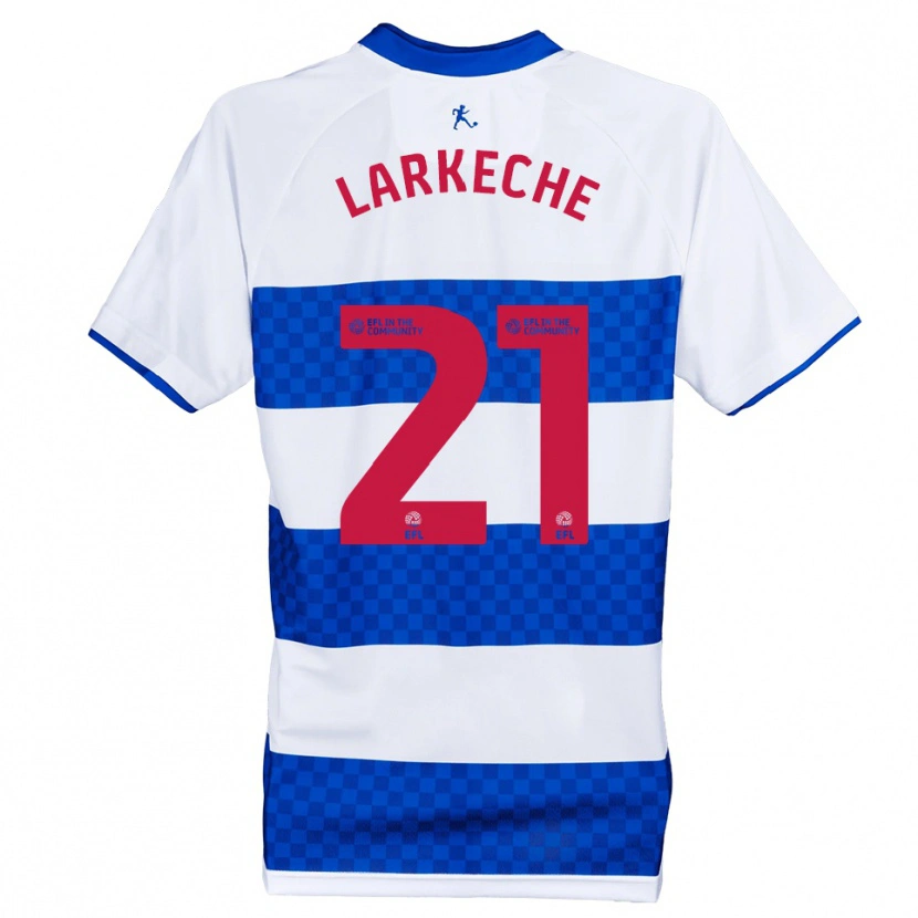 Danxen Kinder Ziyad Larkeche #21 Blau Weiß Heimtrikot Trikot 2025/26 T-Shirt Schweiz