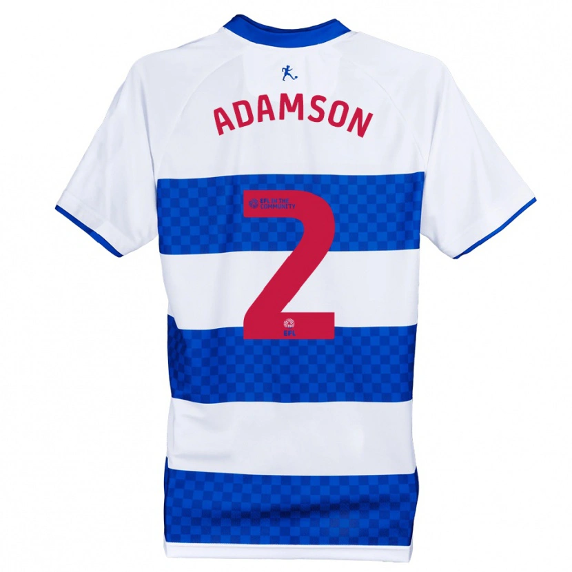 Danxen Kinder Kealey Adamson #2 Blau Weiß Heimtrikot Trikot 2025/26 T-Shirt Schweiz