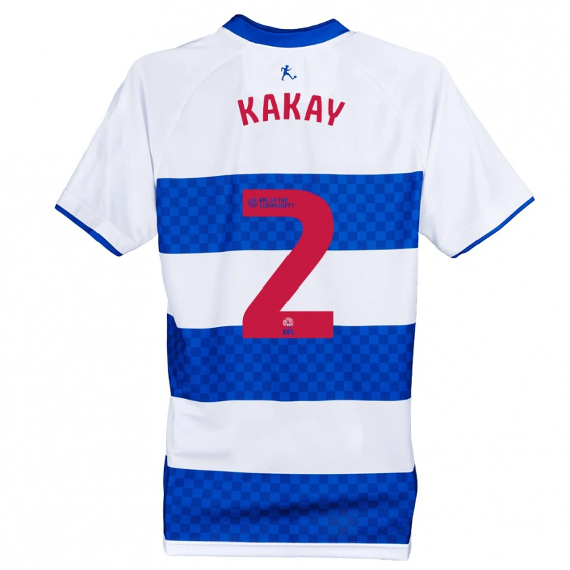 Danxen Kinder Osman Kakay #2 Blau Weiß Heimtrikot Trikot 2025/26 T-Shirt Schweiz