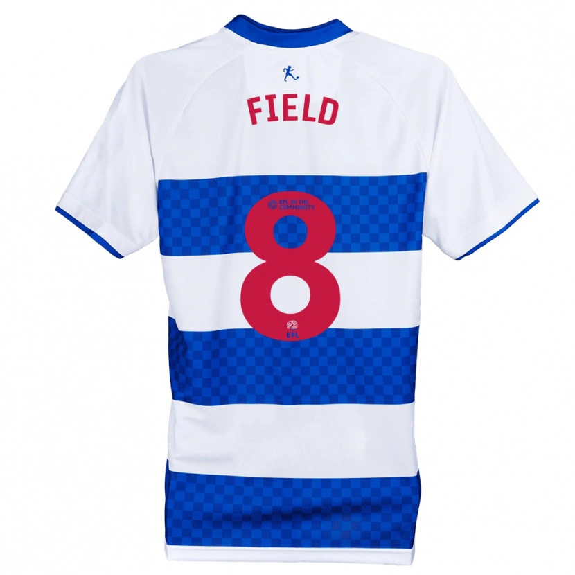 Danxen Kinder Sam Field #8 Blau Weiß Heimtrikot Trikot 2025/26 T-Shirt Schweiz