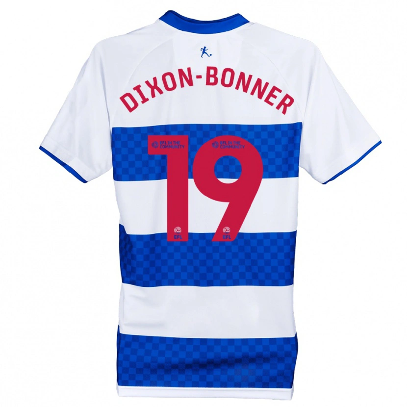 Danxen Kinder Elijah Dixon-Bonner #19 Blau Weiß Heimtrikot Trikot 2025/26 T-Shirt Schweiz
