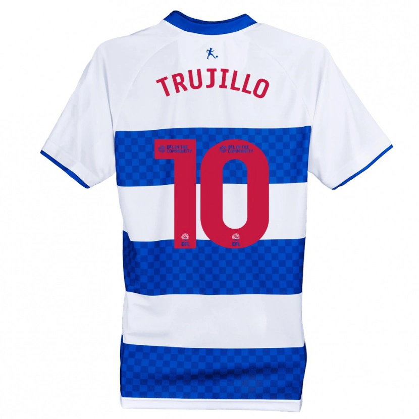Danxen Kinder Ashley Trujillo #10 Blau Weiß Heimtrikot Trikot 2025/26 T-Shirt Schweiz