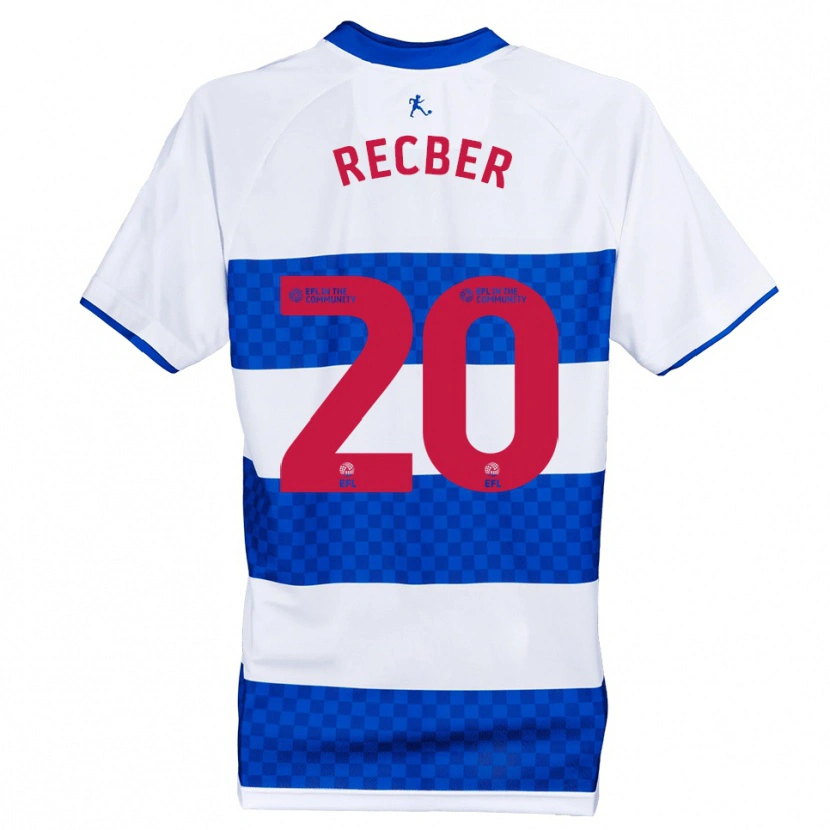 Danxen Kinder Burak Recber #20 Blau Weiß Heimtrikot Trikot 2025/26 T-Shirt Schweiz