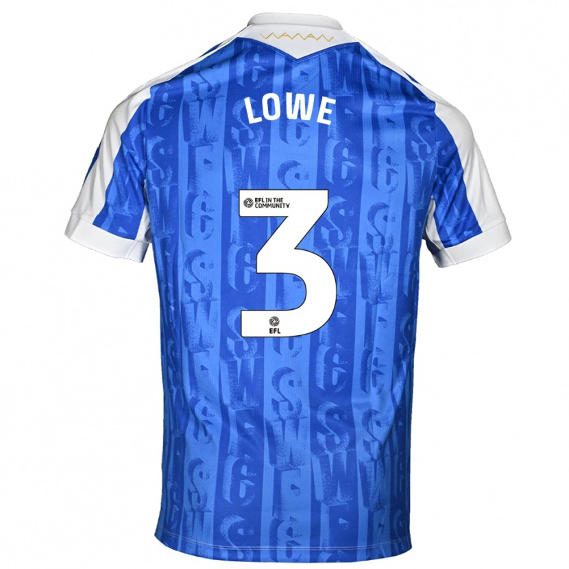 Danxen Kinder Max Lowe #3 Blau Weiß Heimtrikot Trikot 2025/26 T-Shirt Schweiz