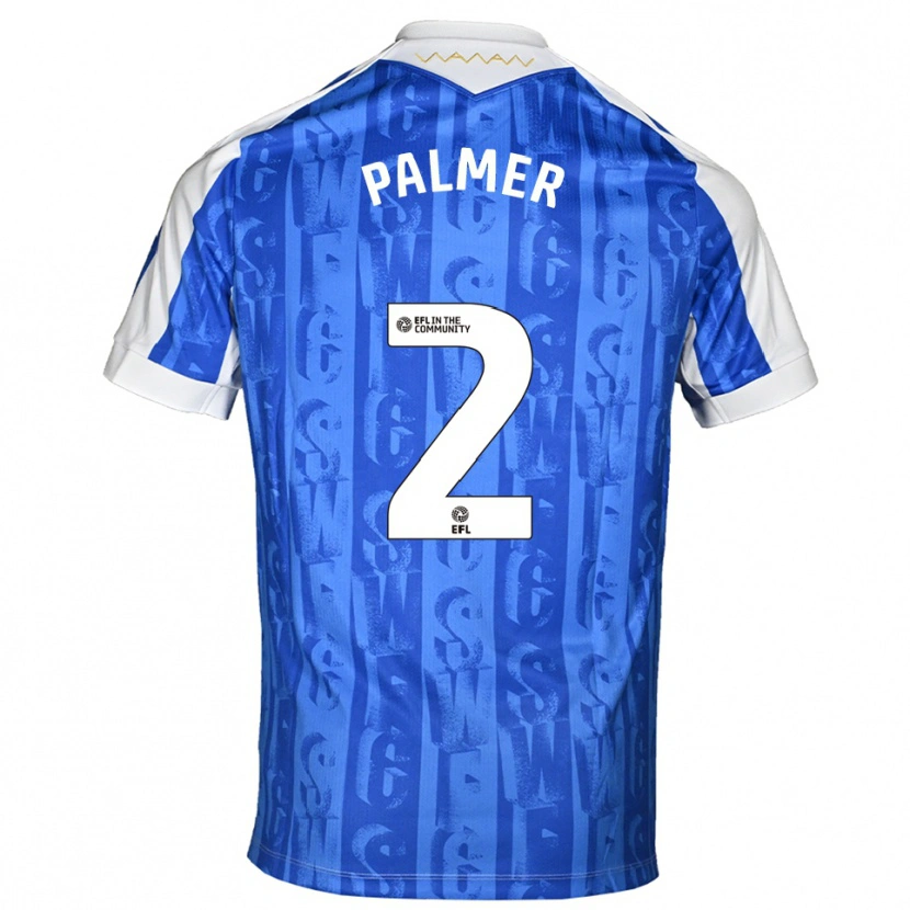 Danxen Kinder Liam Palmer #2 Blau Weiß Heimtrikot Trikot 2025/26 T-Shirt Schweiz