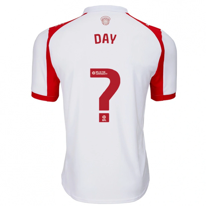 Danxen Kinder Lewis Day #0 Weiß Rot Heimtrikot Trikot 2025/26 T-Shirt Schweiz
