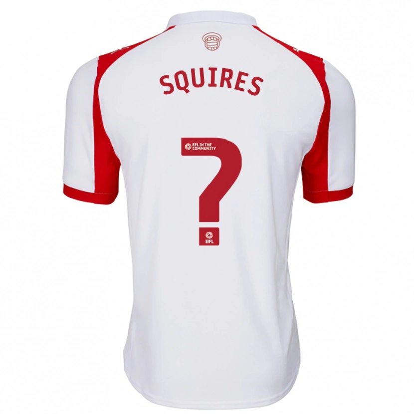Danxen Kinder Joshua Squires #0 Weiß Rot Heimtrikot Trikot 2025/26 T-Shirt Schweiz