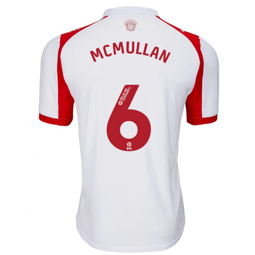 Danxen Kinder Korban Mcmullan #6 Weiß Rot Heimtrikot Trikot 2025/26 T-Shirt Schweiz