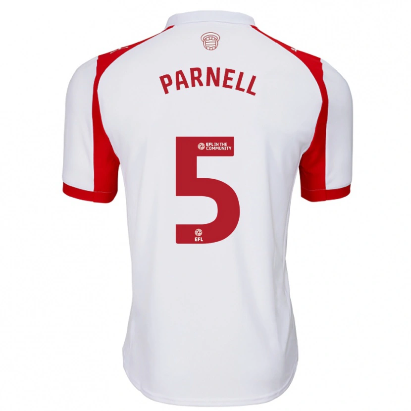 Danxen Kinder Rosanna Parnell #5 Weiß Rot Heimtrikot Trikot 2025/26 T-Shirt Schweiz