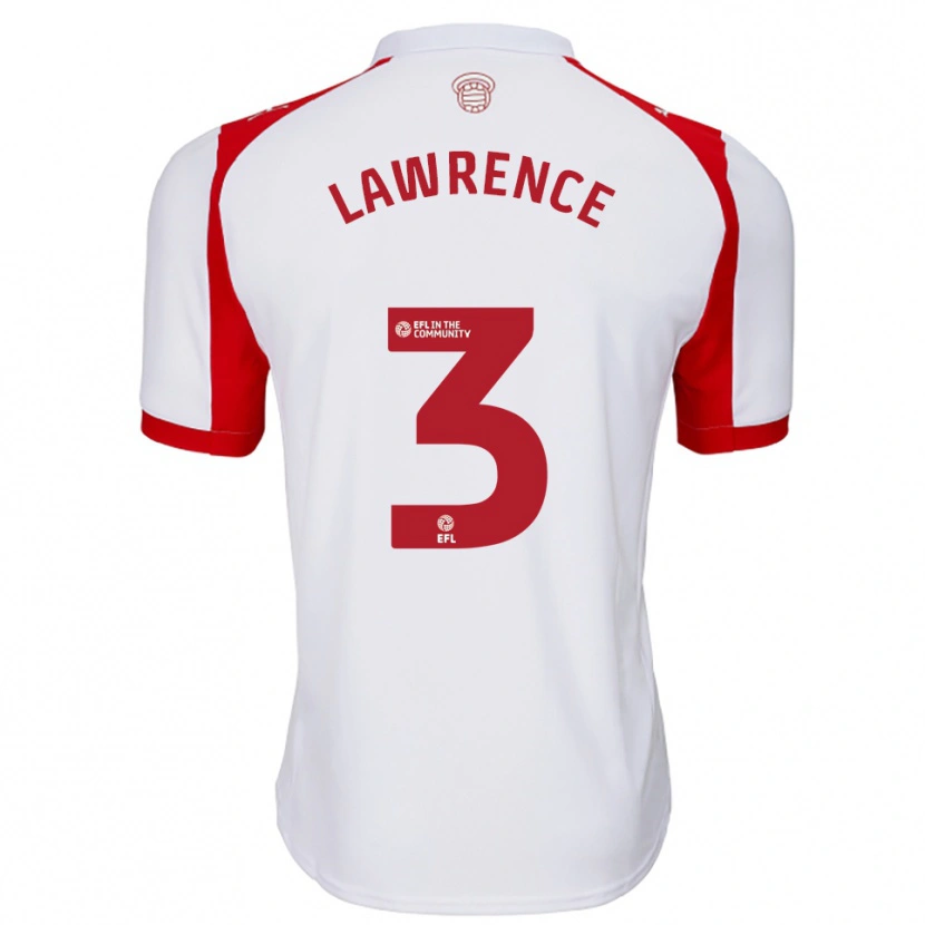 Danxen Kinder Nico Lawrence #3 Weiß Rot Heimtrikot Trikot 2025/26 T-Shirt Schweiz